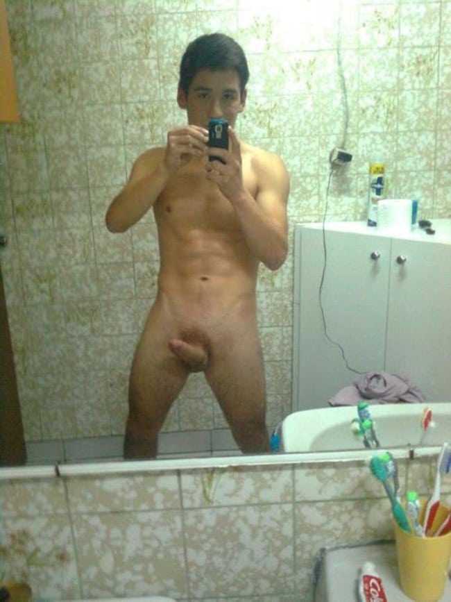 Horny Boy Posing